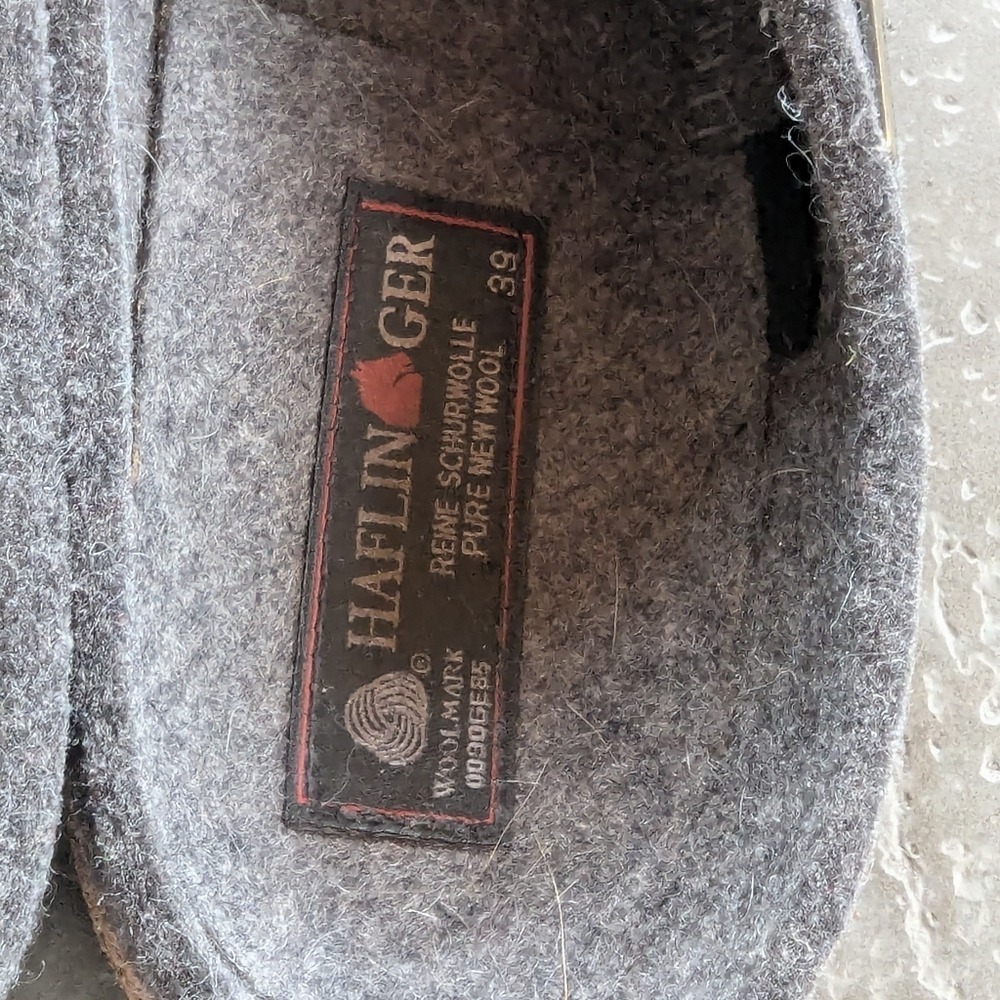 Haflinger Wool Mule Slide On Clogs Sz 8 Gray - Picture 15 of 16